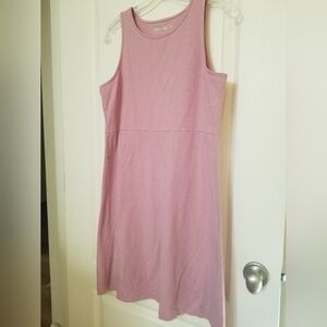 Eddie Bauer dusty rose athletic dress, size M